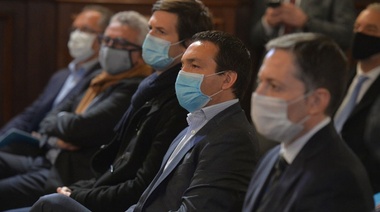 Andrés Watson participó de la presentación de plan de infraestructura para municipios