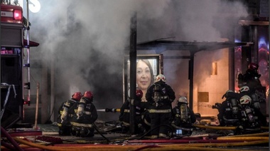 Los Bomberos Voluntarios de Varela enviaron sus condolencias por la tragedia en Villa Crespo