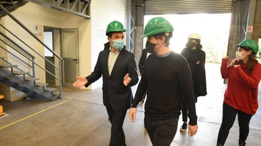 Watson recorrió empresas varelenses junto al ministro de Producción provincial
