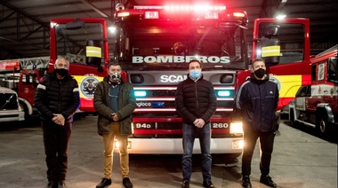 Nueva autobomba para el cuartel de Bomberos Voluntarios