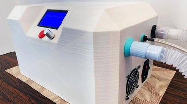 Watson felicitó a vecino que construyó respirador de bajo costo