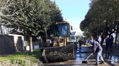 Ingeniero Allan: planifican mejoras en calle 1.148