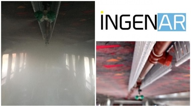 Un proyecto para desinfección del transporte público, creado por estudiantes de la UNAJ