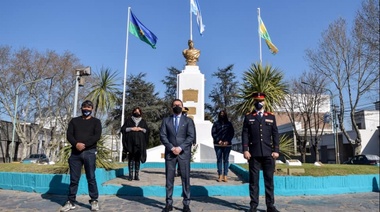 Florencio Varela homenajeó al General San Martín
