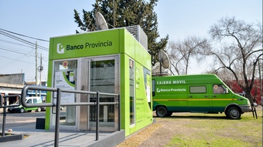 Se activaron dos cajeros automáticos en Km 26