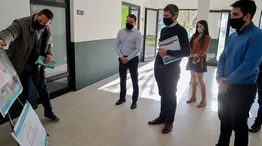 Watson y Lammens planifican mejoras en la infraestructura deportiva varelense