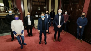 Watson, Kicillof e intendentes dialogaron sobre las usurpaciones ilegales de tierras en la Provincia de Buenos Aires