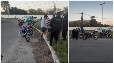 Secuestraron 14 motocicletas por picadas ilegales en Ruta 36