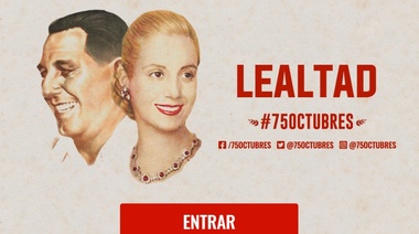 Colapsó 75 octubres, la página para el Día de la Lealtad Virtual