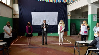 Watson participó del proceso de revinculación pedagógica en la EP Nº29