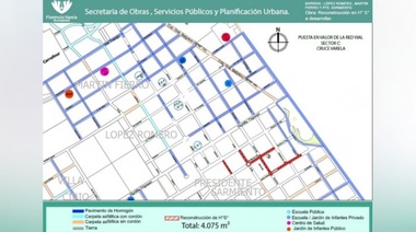 El Municipio informó el inicio de obras viales en el Cruce Varela