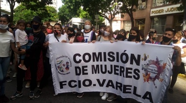 La Comisión de Mujeres de Varela participó de la marcha en memoria de Úrsula Bahillo