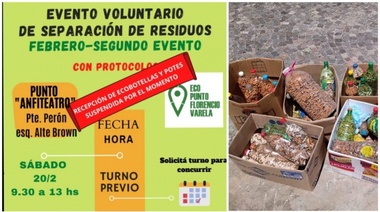 Eco Punto Florencio Varela: un grupo de vecinos que cuidan el medioambiente con el reciclaje