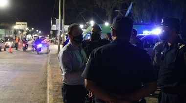 Operativo de control vehicular en Ingeniero Allan