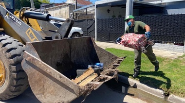 Jornada de descacharrización en Villa Susana