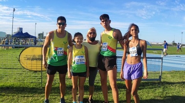 El atletismo varelense cosechó medallas doradas y plateadas en torneo nacional