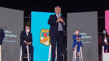 Fernández: "Los peronistas llegamos para representar a quienes no tienen voz"