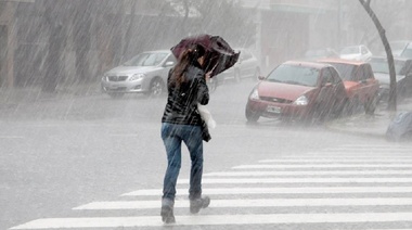 Alerta meteorológico por lluvias intensas en el Gran Buenos Aires