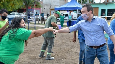 “Mi Plaza Limpia”: Watson recorrió uno de los proyectos ganadores