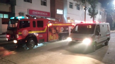 Los Bomberos Voluntarios de Bosques salvaron a una beba de 10 meses
