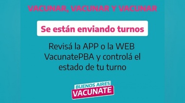 Enviaron más de 217 mil turnos para vacunas contra el Covid-19 en la Provincia