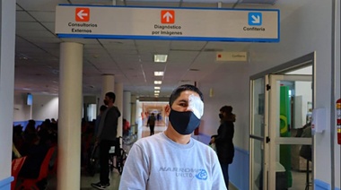 Hospital El Cruce: reconstruyeron el rostro de un hombre que tenía un tumor