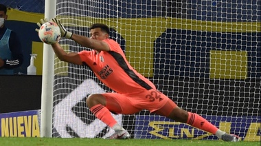 Alan Díaz, el "arquerito" de River que fue figura ante Boca