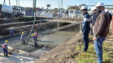 Avanza la obra para el entubamiento del Arroyo Jiménez