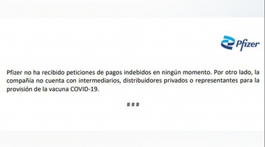 Vergonzoso:  Bullrich acusó al Gobierno por un pedido de coimas a Pfizer y el laboratorio la desmintió