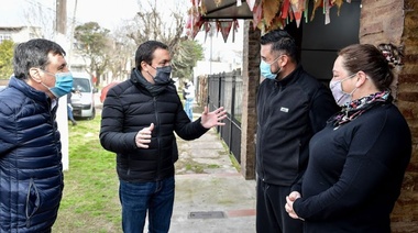 Watson y Arroyo en la reapertura del Centro de Desarrollo Infanto-Juvenil “Con-Vivencia”