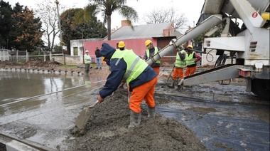 Inician obras de reconstrucción de pavimento en Santa Inés y Luján