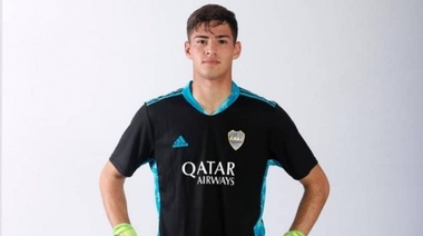 Sebastián Díaz Robles, el arquero varelense que se entrena en la Primera de Boca