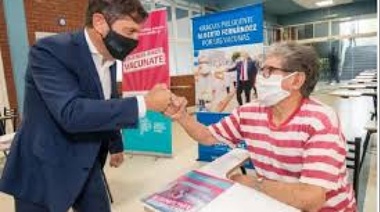 9 de Julio: la provincia vacunará a mayores de 40 años