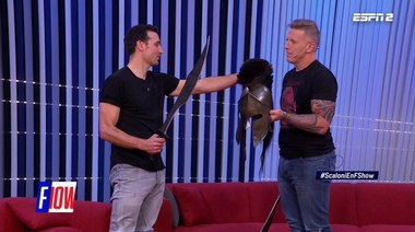 Scaloni, con Fantino: la imperdible nota al técnico campeón de América