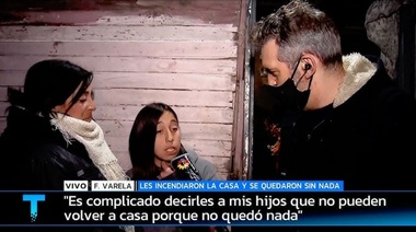 Vecina damnificada por incendio agradeció al Municipio