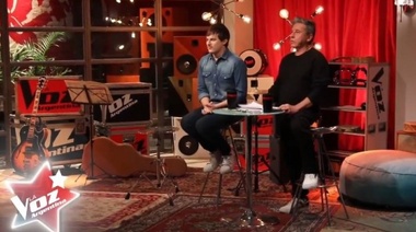 Nahuel Pennisi, co-coach de La Voz Argentina junto a Ricardo Montaner