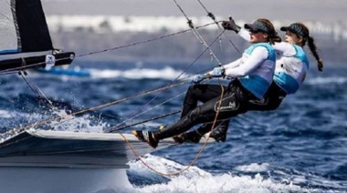 Vela:Travascio y Branz ganaron su segunda regata y llegan al 6to puesto en vela