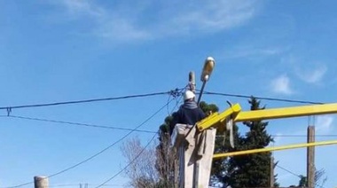 Ingeniero Allan: se repararon 200 luminarias