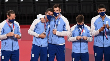 Histórico: el vóley argentino es medalla de bronce en los Juegos de Tokio 2020