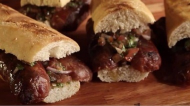 Concurso: El choripan quedó entre los mejores sándwiches del mundo