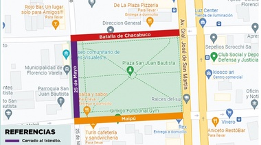 Atención: reducción de la circulación vial en la zona de la feria del libro