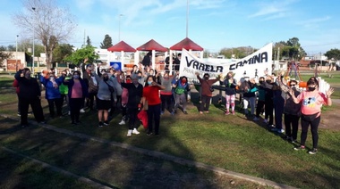 Volvió de manera presencial el programa “Varela Camina”