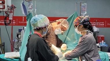 Hospital El Cruce- Néstor Kirchner realiza tres trasplantes en simultáneo