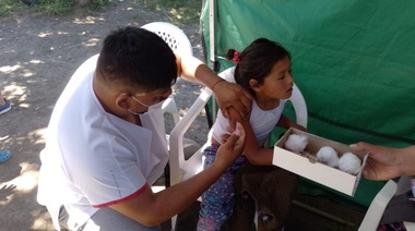 Postas itinerantes de vacunación 