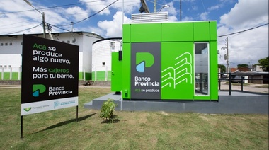 Barrio Agustín Ramírez: nuevos cajeros automáticos del Banco Provincia