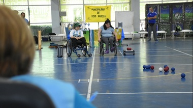 Se realizó el primer torneo interno de boccia en La Patriada
