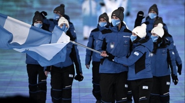 China: Argentina desfiló en una imponente ceremonia con Alberto Fernández presente