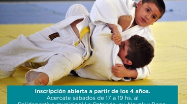 Continúa abierta la inscripción a las clases de Judo