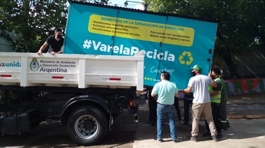 Reinstalaron punto “Varela Recicla”