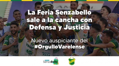 La Feria Senzabello, nuevo auspiciante de Defensa y Justicia